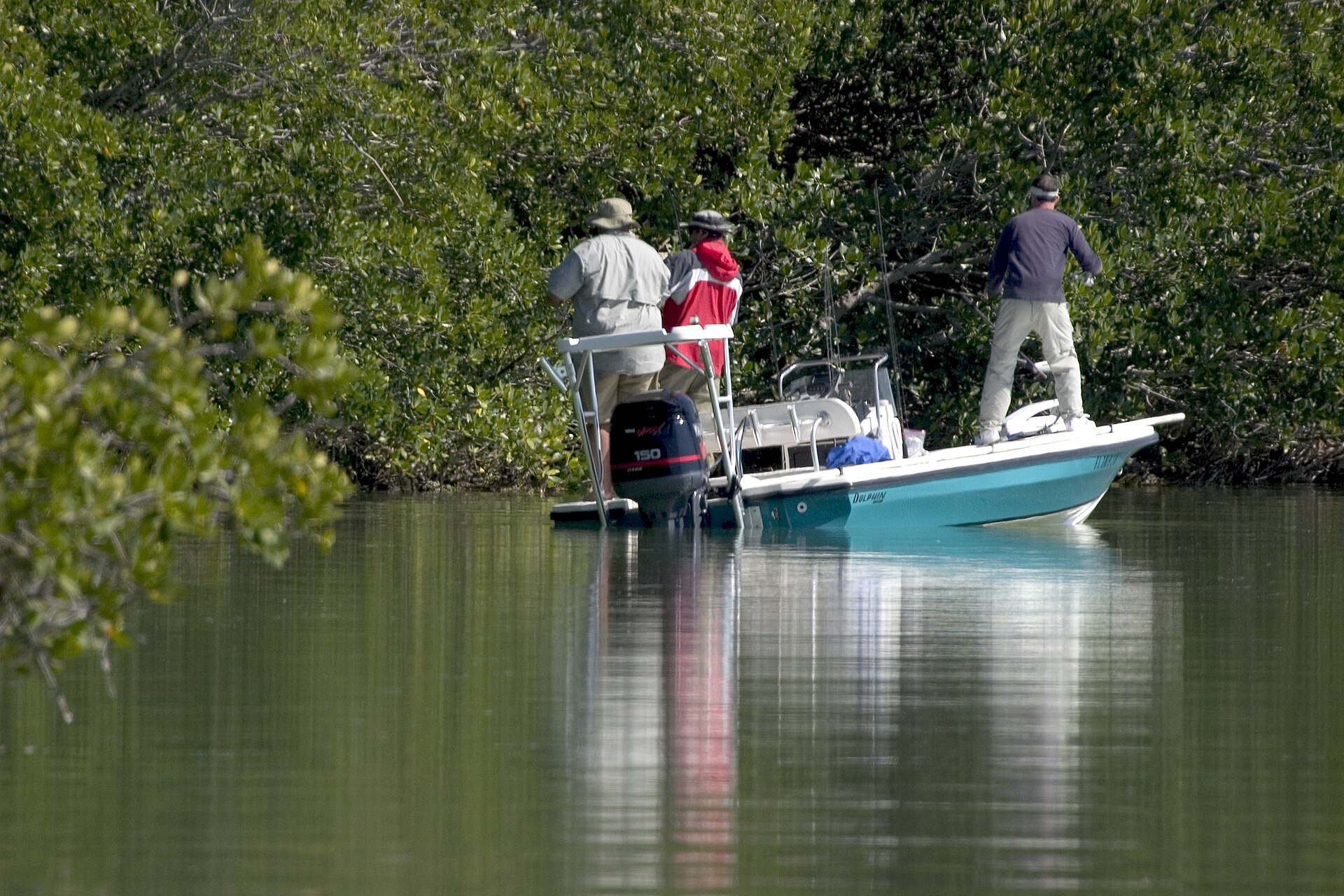Inshore casting fishing