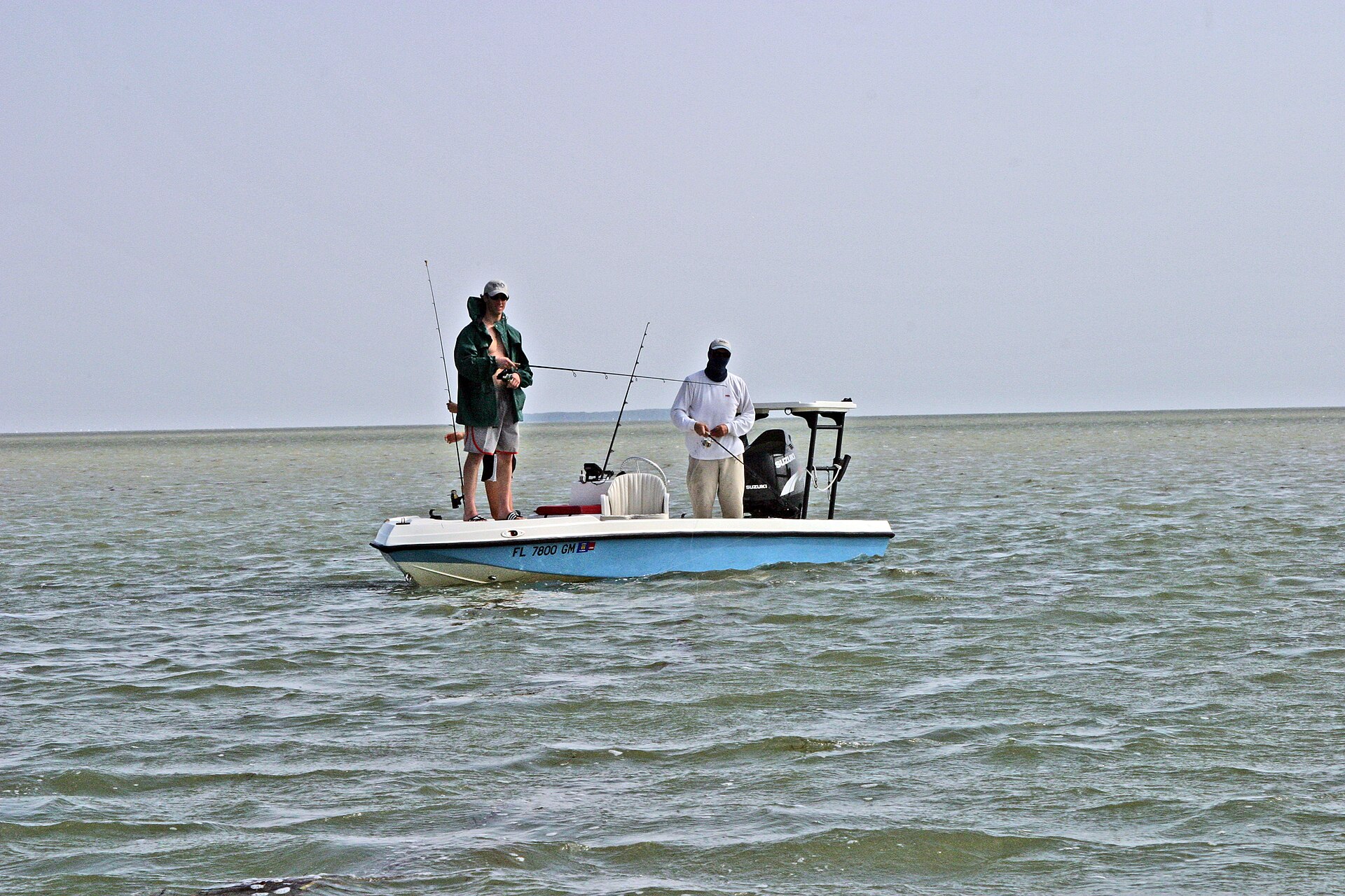 Inshore spinning fishing